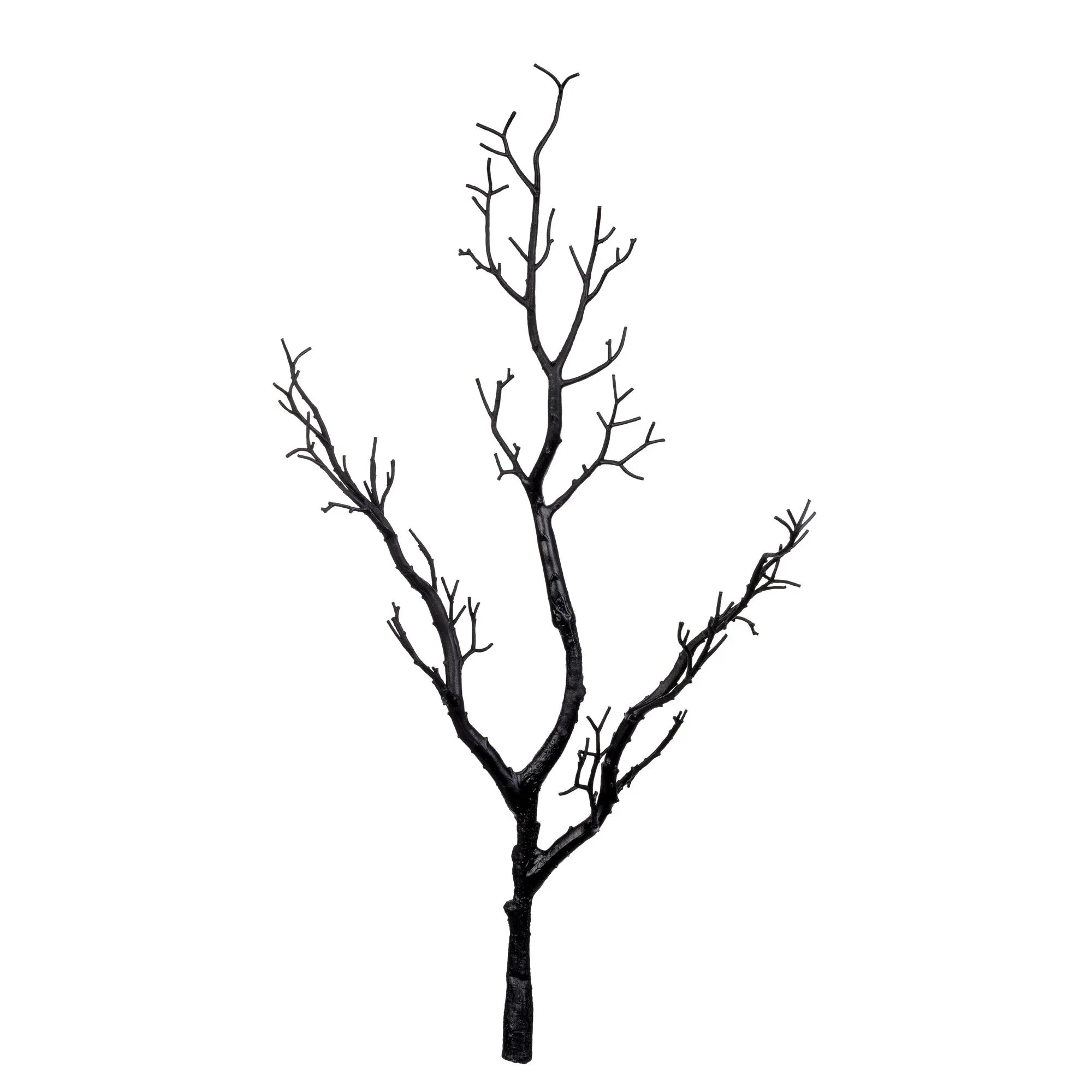 Decorative Branch, Black, Synthetic, 65 cm
