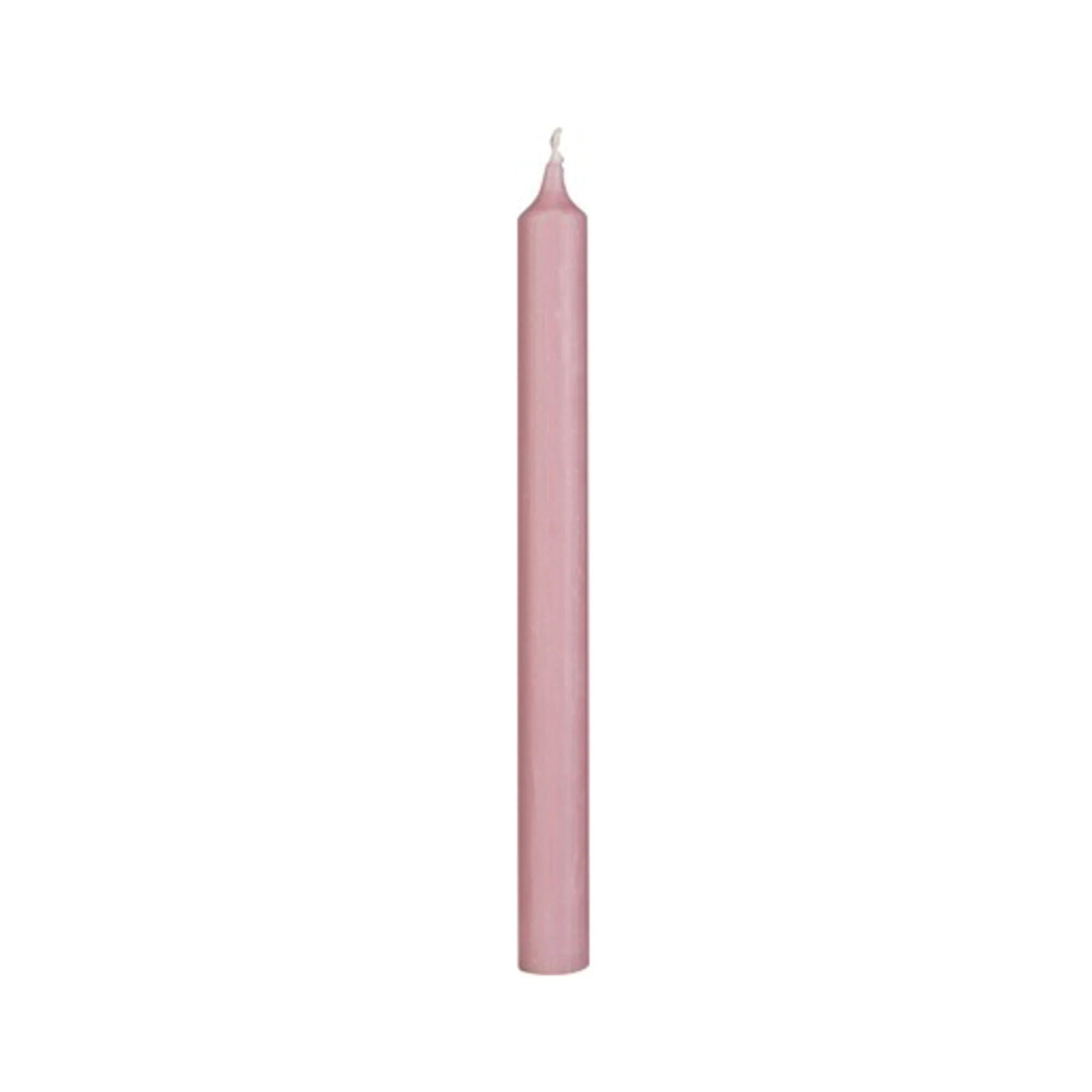 Paraffin Taper Candles, Light Pink, Wax, 25,0 cm 4 pcs