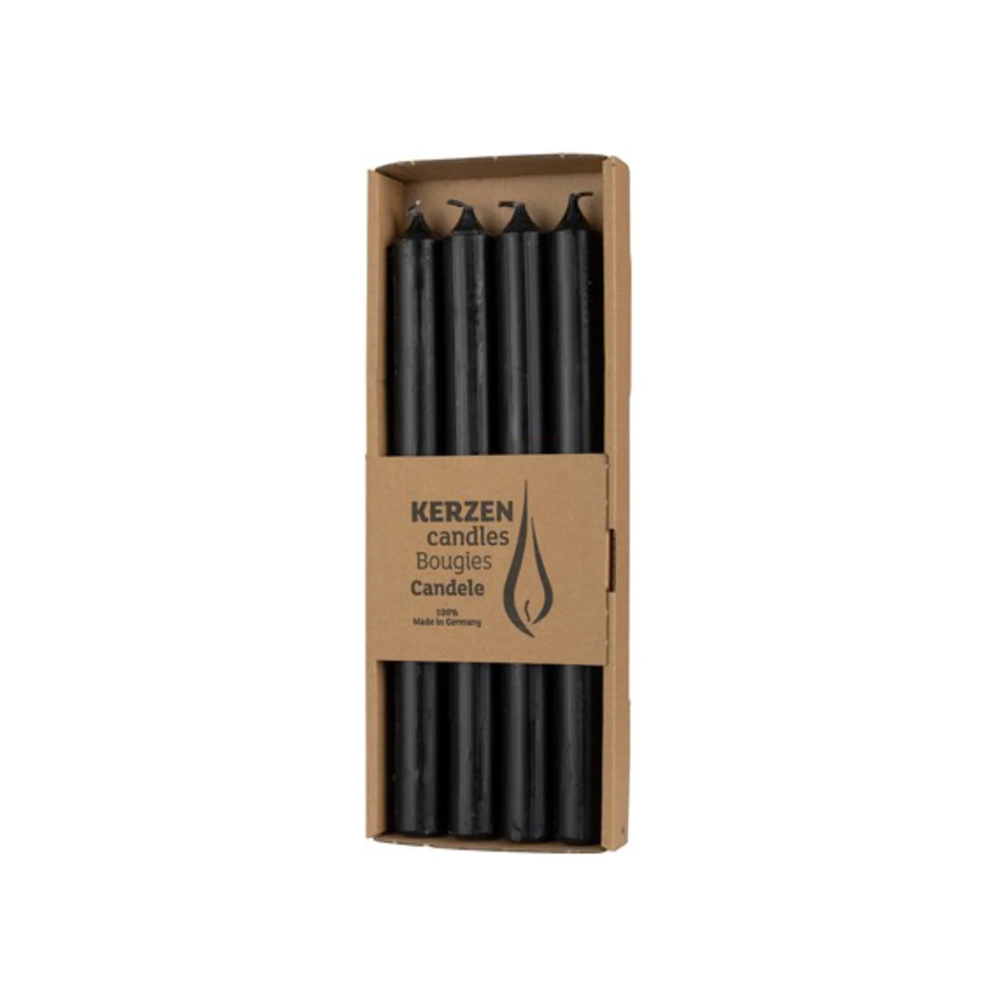 Paraffin Taper Candles, Luna, Wax, 25,0 cm, 4 pcs