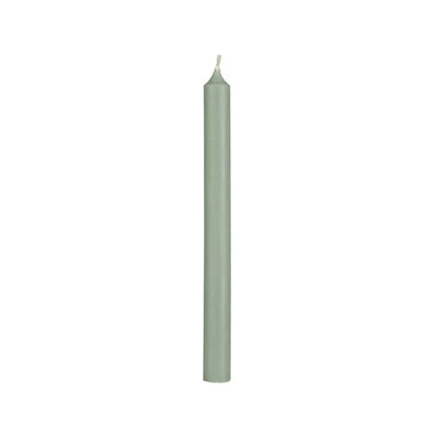 Paraffin Taper Candles, Sage, Wax, 25,0 cm, 4 pcs