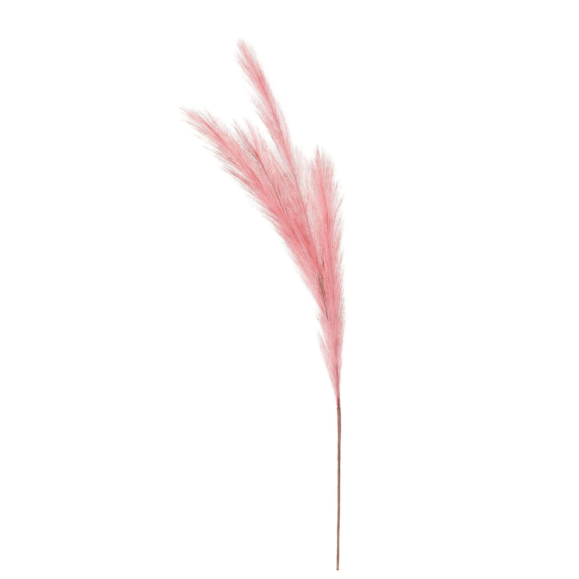 Artificial Pampas Grass Set, Light Pink, Polyester, 80 cm, 3 pcs