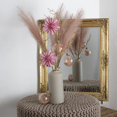 Minimalist Décor Bundle “Beige S” – 6 pcs Complete Set in Cream, Soft Pink and Gold
