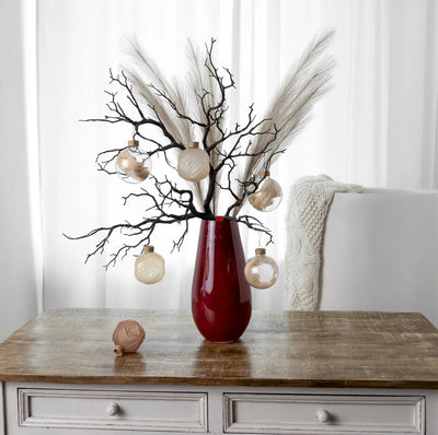 Minimalist Décor Set “Dark Rose S” – 6 pcs Compact Set in Dark Rose and Cashmere