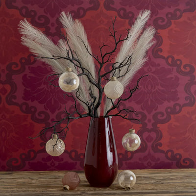 Minimalist Décor Set “Dark Rose S” – 6 pcs Compact Set in Dark Rose and Cashmere