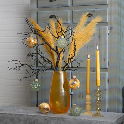 Premium Décor Set “Yellow M” – 9 pcs Complete Set in Sunny Yellow, Honey and Elegant Sage