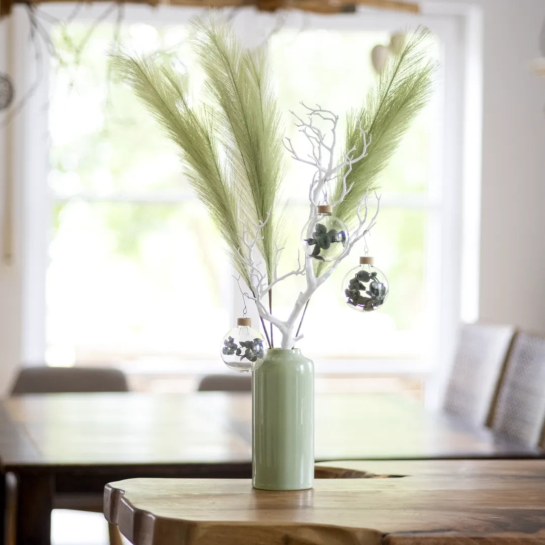 Minimalist Décor Set “Sage S” – 6 pcs Compact Set in Sage Green and Matte Cream