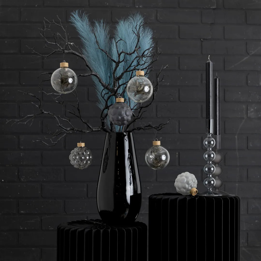 Premium Décor Set “Black M” – 9 pcs Complete Set in Luna Gray, Deep Black and Midnight Blue